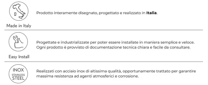 Doccia da Giardino con Pulsante Temporizzato su Doccia e Lavapiedi Minijet-P Inox Anodizzato - immagine 3
