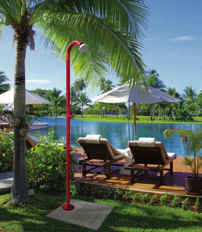 Doccia da Giardino con Rubinetto Belfer 42D3 Rossa Vendita calda - immagine 2