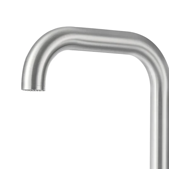 Doccia da Giardino da Parete Doppio Miscelatore con Doccetta Sined Arborea Inox - immagine 2