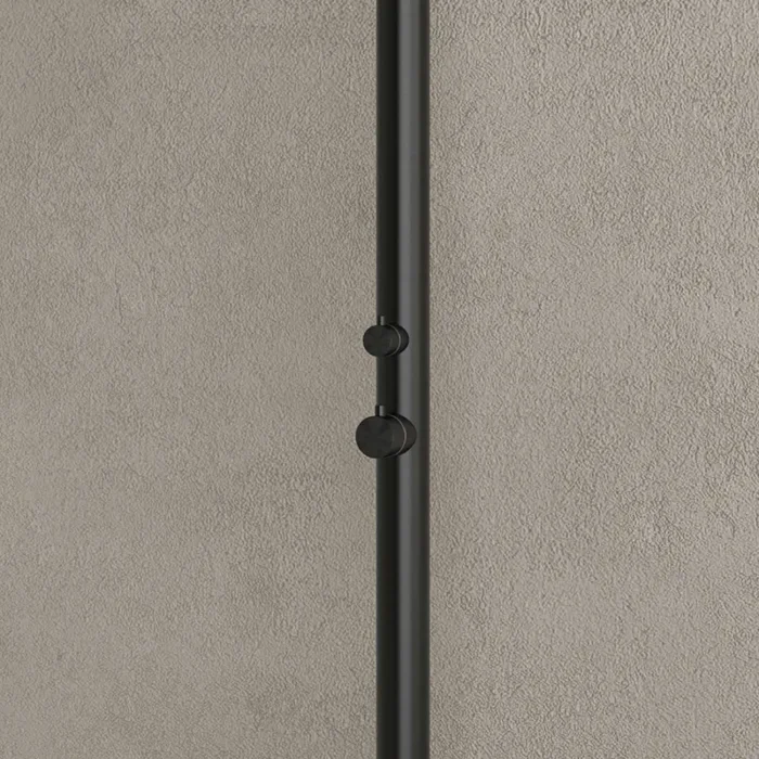 Doccia da Giardino in Acciaio Inox con Sistema C-box Sined Olbia Nero Vendita calda - immagine 2