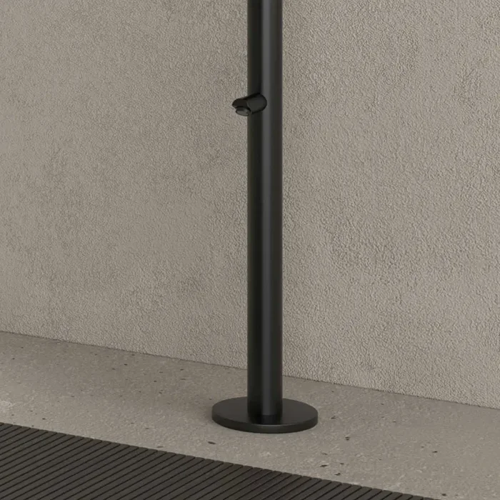 Doccia da Giardino in Acciaio Inox con Sistema C-box Sined Olbia Nero Vendita calda - immagine 3