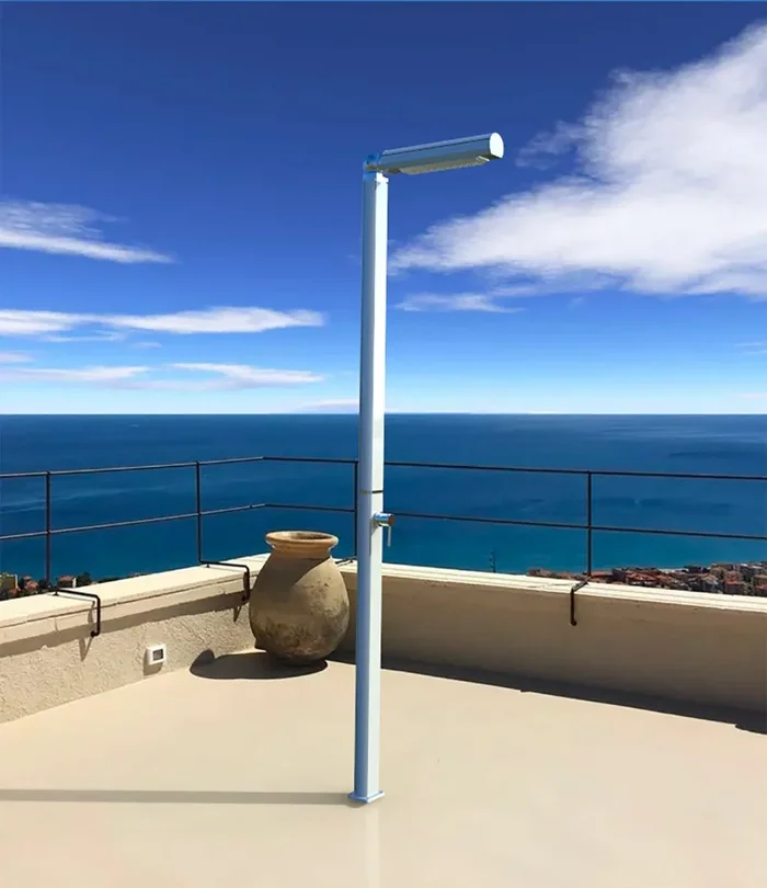 Doccia da Giardino Miscelatore Arkema Quick Alluminio Satinato In saldo - immagine 2