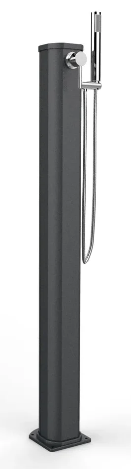 Doccia da Giardino Miscelatore e Doccetta Arkema Jolly Go Antracite - immagine 2