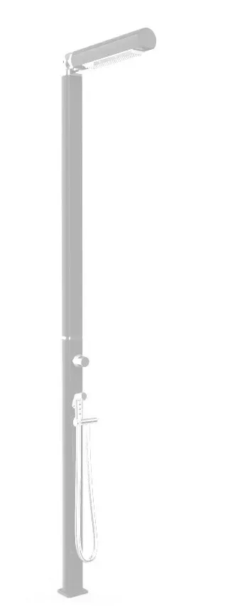 Doccia da Giardino Miscelatore e Doccetta Mobile Arkema Quick Bianco Lucido Vendita calda