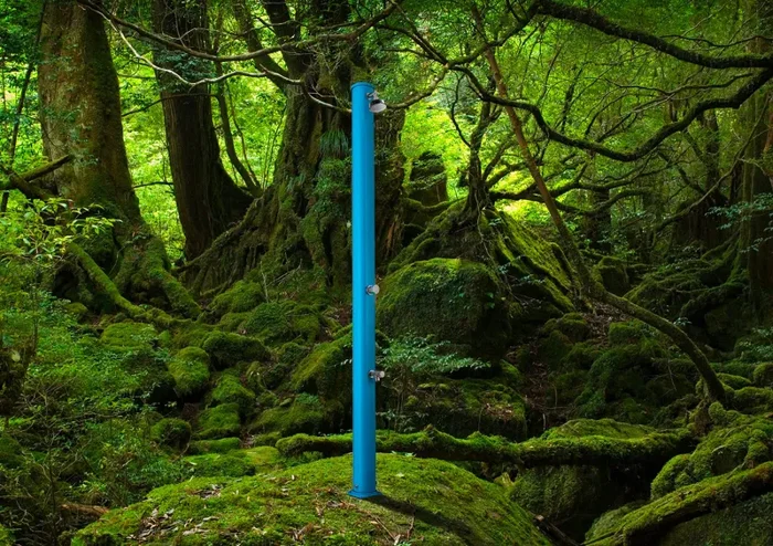 Doccia da Giardino Miscelatore e Lavapiedi Arkema Jolly S Cherry - immagine 2