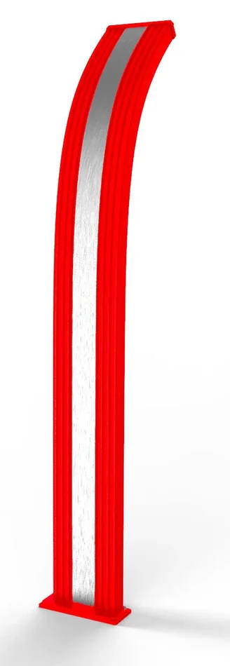 Doccia da Giardino Miscelatore Nebulizzatore e Lavapiedi Arkema Dada Fascia Inox Cherry - immagine 3