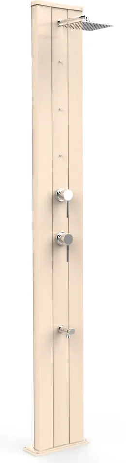 Doccia da Giardino Miscelatore Nebulizzatore e Lavapiedi Arkema Dada S Bianca