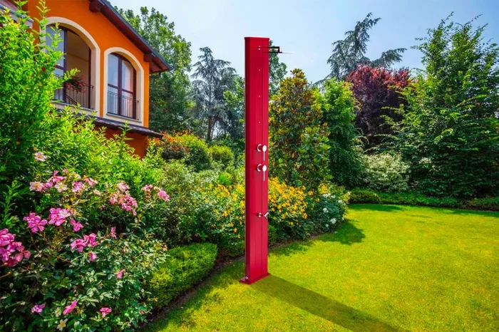 Doccia da Giardino Miscelatore Nebulizzatore e Lavapiedi Arkema Dada S Bianca - immagine 2