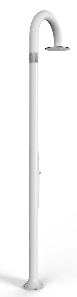 Doccia da Giardino Miscelatore Soffione e Doccetta Arkema Funny Yin Top Line Perla Bianca - immagine 3