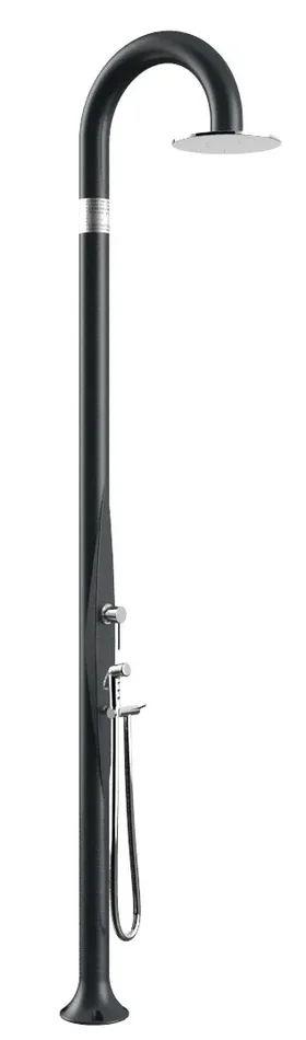 Doccia da Giardino Miscelatore Soffione e Doccetta Arkema Funny Yin Top Line Perla Nera Online ora