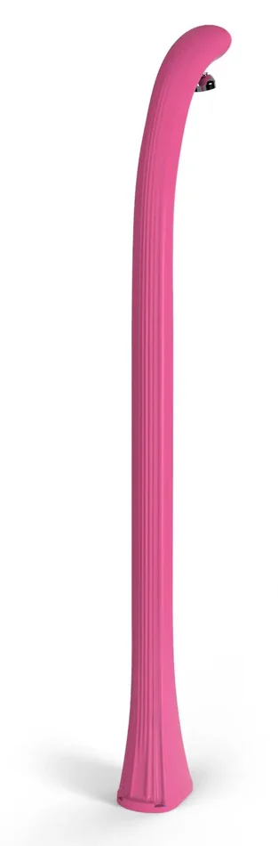 Doccia Solare da Esterno Giardino 20L Miscelatore Arkema Happy One Fuxia - immagine 2