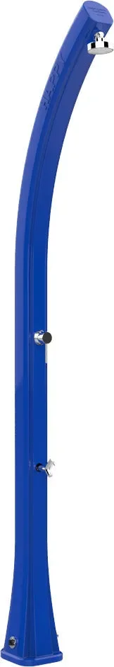 Doccia Solare da Esterno Giardino 23L Miscelatore e Lavapiedi Arkema Happy Blu