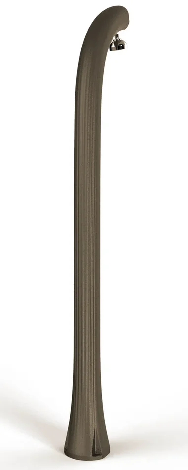 Doccia Solare da Esterno Giardino 30L Miscelatore Arkema Jolly Plus Dove Grey - immagine 2