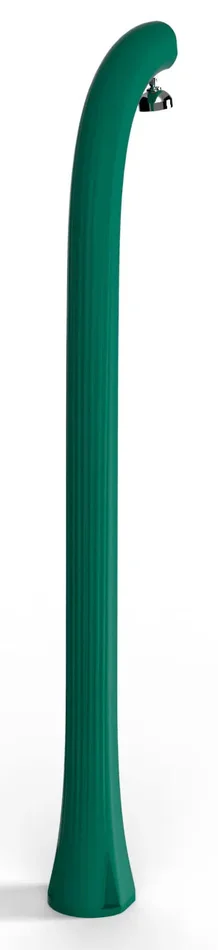 Doccia Solare da Esterno Giardino 30L Miscelatore Arkema Jolly Plus Verde Scuro - immagine 3