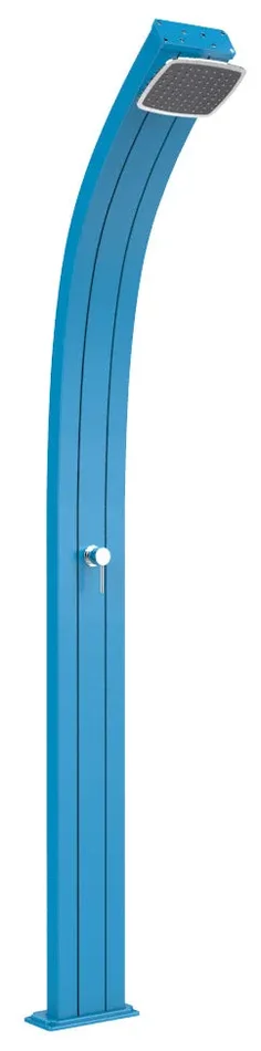 Doccia Solare da Esterno Giardino 30L Miscelatore Arkema Spring Blu Vendita calda online