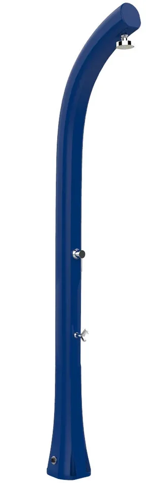 Doccia Solare da Esterno Giardino 30L Miscelatore e Lavapiedi Arkema Jolly Plus Blu Vendita calda online