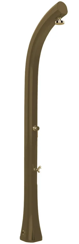 Doccia Solare da Esterno Giardino 30L Miscelatore e Lavapiedi Arkema Jolly Plus Dove Grey Vendita online