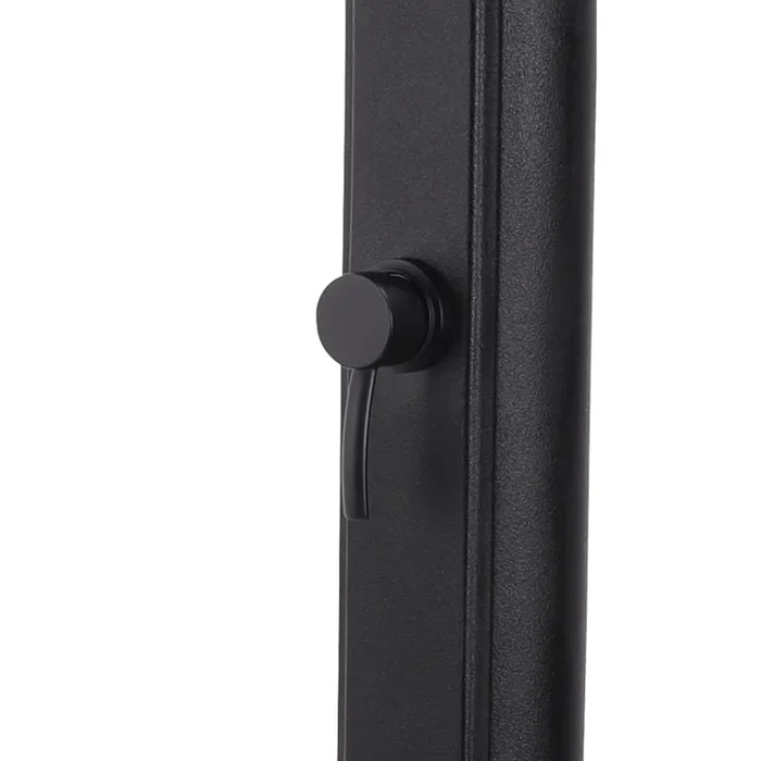 Doccia Solare da Giardino 22L Miscelatore e Lavapiedi Sined Sole Nera - immagine 3