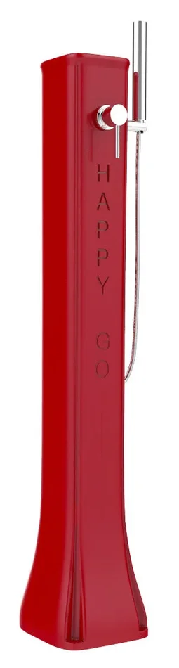 Doccia Solare da Giardino 23L Miscelatore e Doccetta Mobile Arkema Happy Go Ruby Online