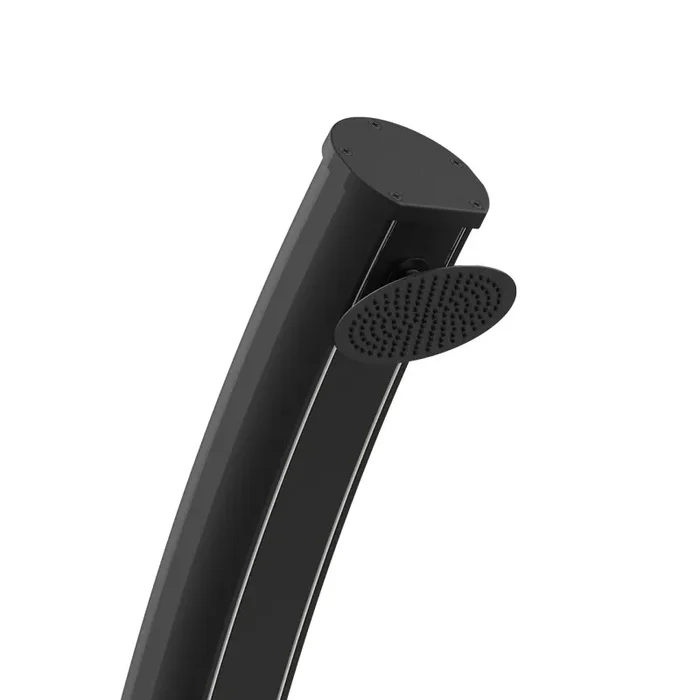 Doccia Solare da Giardino 25L Miscelatore e Lavapiedi Sined Emi Nera Vendita calda online - immagine 3