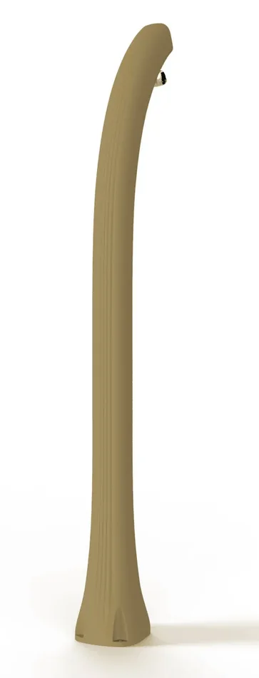 Doccia Solare da Giardino 28L Miscelatore e Lavapiedi Arkema Happy Five Dove Grey - immagine 3