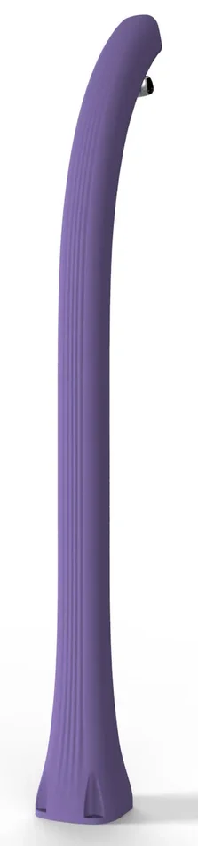 Doccia Solare da Giardino 28L Miscelatore Temporizzato Arkema Happy Beach Viola - immagine 3