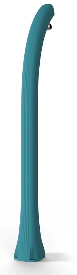 Doccia Solare da Giardino 28L Miscelatore Temporizzato e Lavapiedi Arkema Happy Beach Blue Ocean - immagine 3