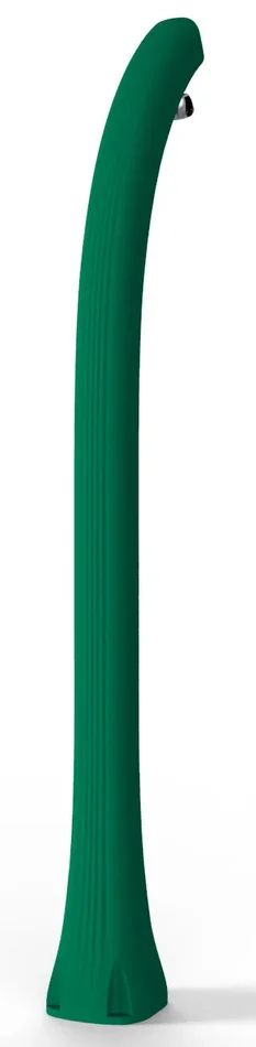 Doccia Solare da Giardino 28L Miscelatore Temporizzato e Lavapiedi Arkema Happy Beach Verde Scuro - immagine 3