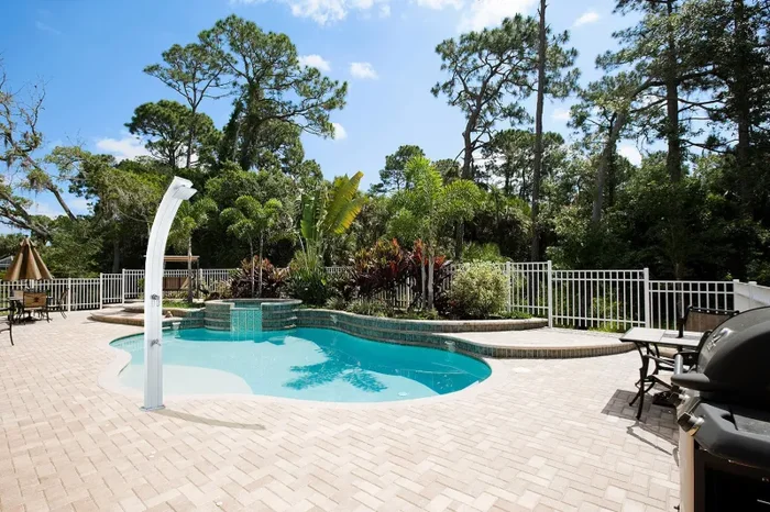 Doccia Solare da Giardino 30L Miscelatore e Lavapiedi Viola Online - immagine 3