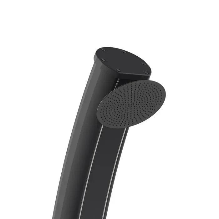 Doccia Solare da Giardino 35L Miscelatore e Lavapiedi Sined Dafne Nera - immagine 3