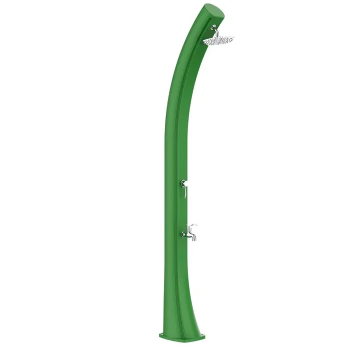 Doccia Solare da Giardino 40 L in Polietilene HD Rio XXL Verde