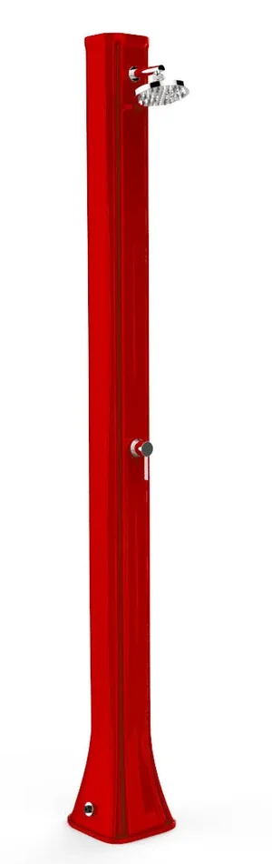 Doccia Solare da Giardino 40L Miscelatore Arkema Big Happy Five Ruby - immagine 2