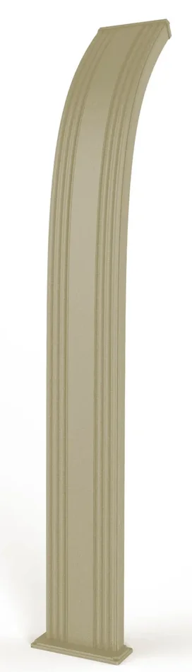 Doccia Solare da Giardino 40L Miscelatore Arkema Dada Champagne Bronze - immagine 3