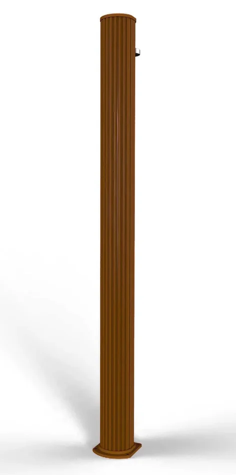 Doccia Solare da Giardino 40L Miscelatore e Lavapiedi Arkema Big Jolly Oro Van Gogh - immagine 3