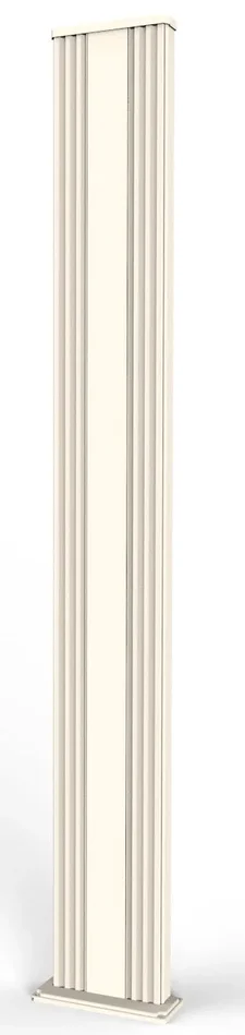 Doccia Solare da Giardino 40L Miscelatore e Lavapiedi Arkema Dada S Bianco Crema Saldi