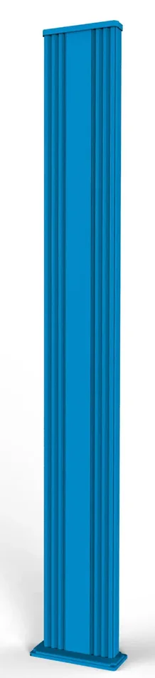 Doccia Solare da Giardino 40L Miscelatore e Lavapiedi Arkema Dada S Blu - immagine 3