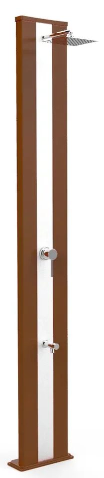 Doccia Solare da Giardino 40L Miscelatore e Lavapiedi Arkema Dada S Fascia Inox Oro Van Gogh Online ora