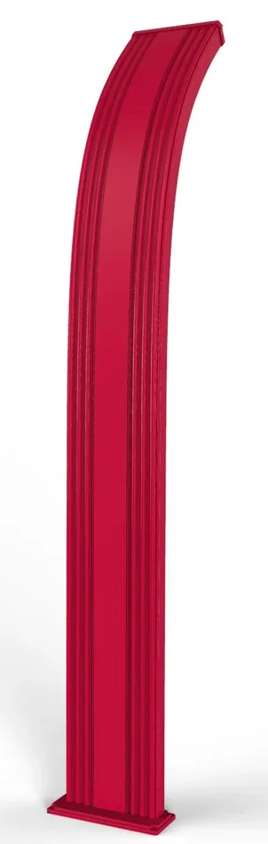 Doccia Solare da Giardino 40L Miscelatore Nebulizzatore e Lavapiedi Arkema Dada Cherry - immagine 3