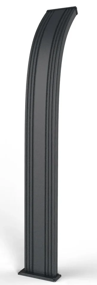 Doccia Solare da Giardino 40L Miscelatore Nebulizzatore e Lavapiedi Arkema Dada Grigio Antracite - immagine 3