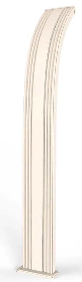 Doccia Solare da Giardino 40L Miscelatore Temporizzato e Lavapiedi Arkema Dada Fascia Inox Champagne Bronze Vendita calda online - immagine 3