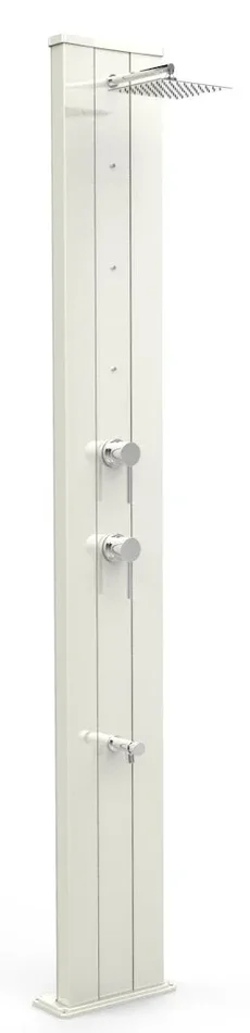 Doccia Solare da Giardino Miscelatore Nebulizzatore e Lavapiedi Arkema Dada S Top Line Perla Bianca In saldo