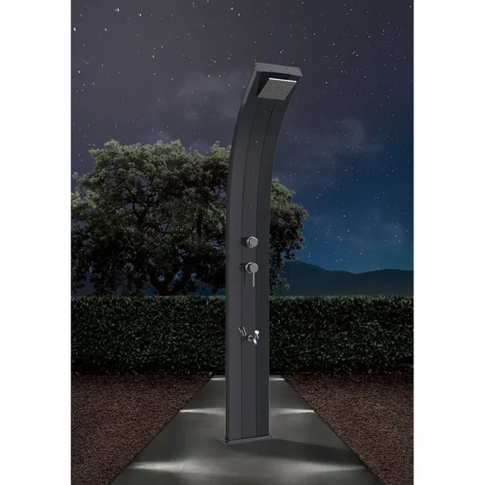 Doccia Solare da Giardino Miscelatore Nebulizzatore e Lavapiedi Arkema Dada Top Line Vari Colori - immagine 3