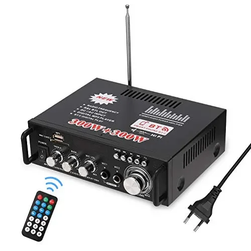 Docooler 600W Amplificatore,HiFi Audio Stereo BT Radio Portatile per A-600W Online