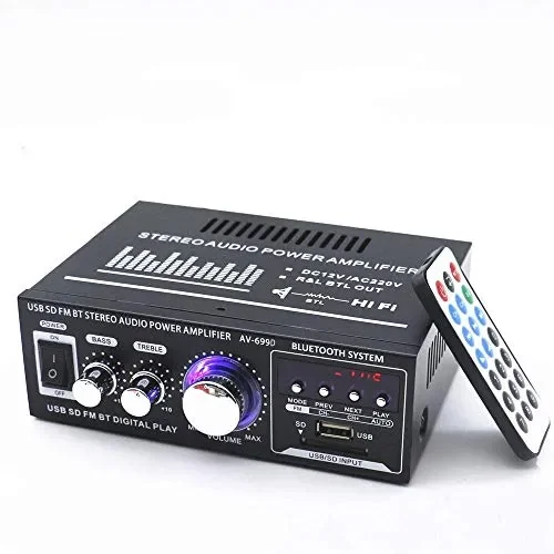 Docooler – Radio portatile per auto o casa, con telecomando ed A-600W