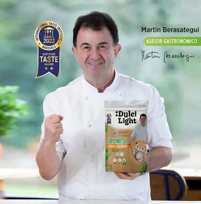 Dolcificante Eritritolo 1kg 100% Naturale 0 Calorie DulciLight Zero | 5 bustine di regalo di dolcificante Bruno | DulciLight Il sapore naturale dello zucchero | Ideale per keto diet - immagine 3