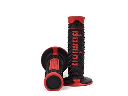 Domino 1295372 Manopole, Nero/Rosso, Set di 2 Nero/Rosso - immagine 2