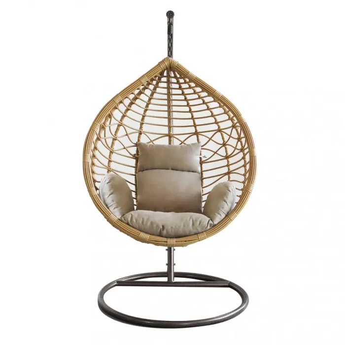 Dondolo Panarea in Acciaio Marrone