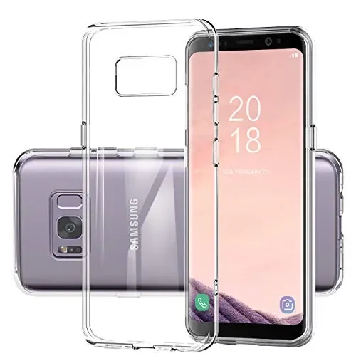 DOSMUNG Custodia per Samsung Galaxy S8,Trasparente S8