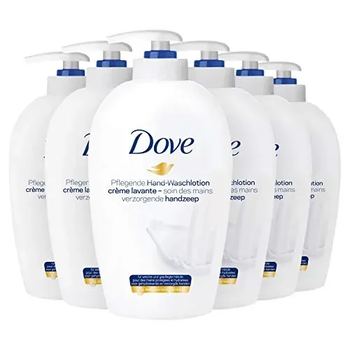 Dove – Sapone liquido, confezione dispenser, 6 pz. (6 x 250 ml)