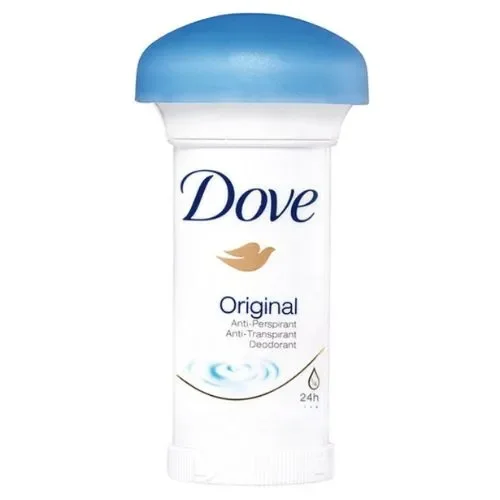 Dove Deodorante Crema Original 50 ml – Protezione Delicata e Idratazione per la Pelle